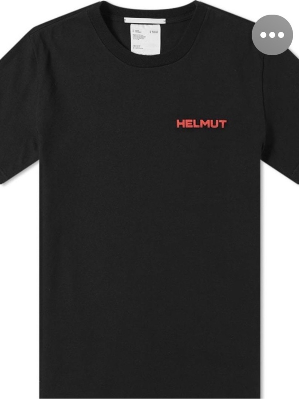 In helmet we trust black T-shirt